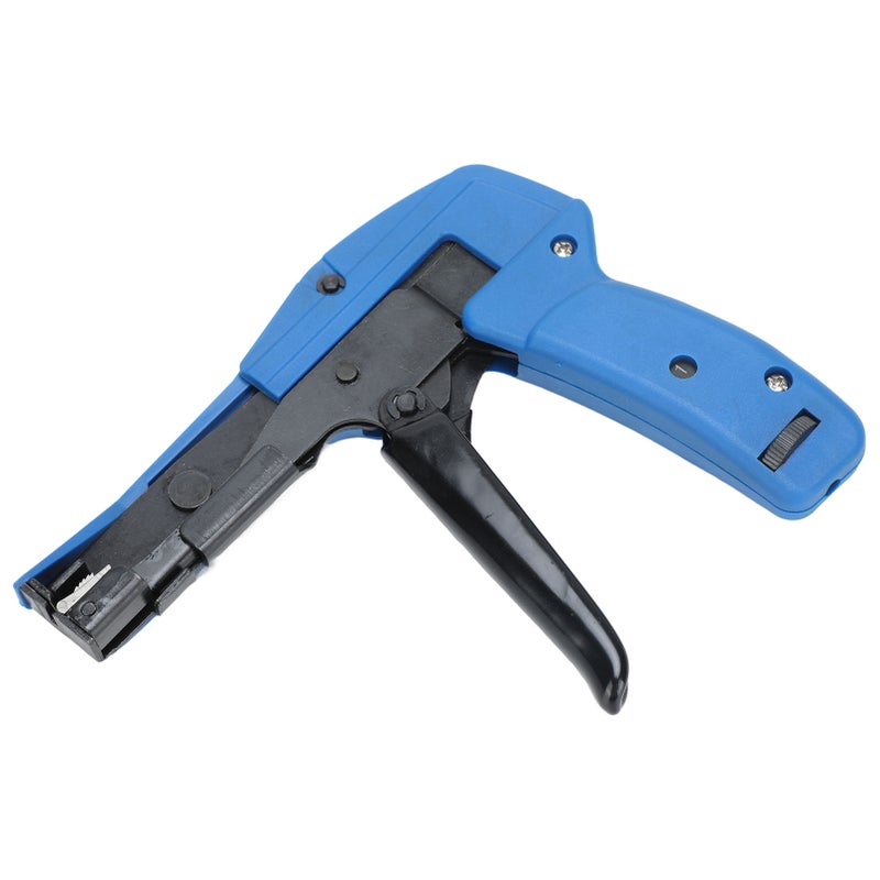Cable Tie Gun Die Cast Steel Flush Cut Zip Fastening Tool with Steel Handle for Nylon - Image 1