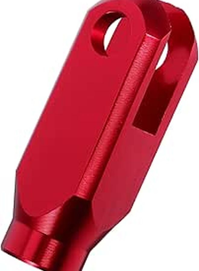 Aluminum Alloy Motorcycle Brake Lever Tip and Gear Shift Tip Crimson U Clamp Extension for Off Road Dirt Bikes - Image 1