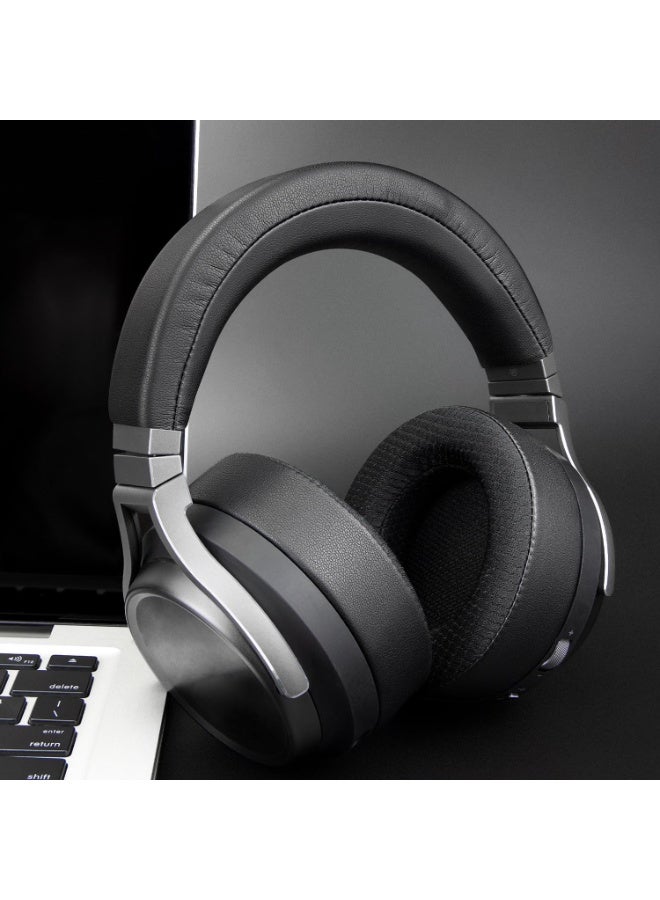 KISSUN Mesh Fabric Earpads Replacement for Corsair Virtuoso RGB Wireless XT SE Gaming Headset, Ear Pads Cushions with High-Density Noise Isolation Foam, Added Thickness - - Image 4