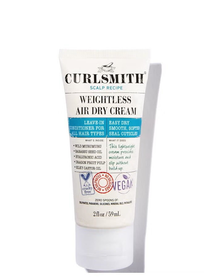 CURLSMITH Curlsmith Weightless Air Dry Cream Travel Size 59ml - Image 1