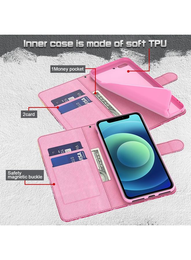 اس-توب جراب لهاتف Motorola Moto G14 بنمط رسم ثلاثي الأبعاد، جراب هاتف جلدي قابل للطي - Image 4