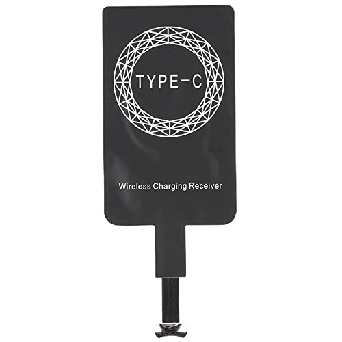 Litvibes Wireless Charging Receiver for Type C Mobiles,Phones,Devices Qi Standard Wireless Patch Magic Tags for Type C Cellular Devices Lightweight Portable Durable & Compact Chip - Image 1