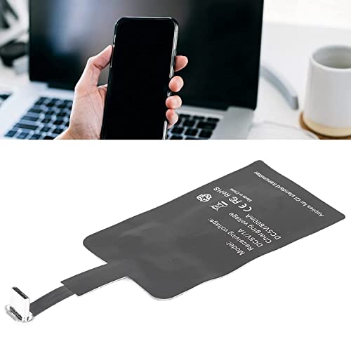 Litvibes Wireless Charging Receiver for Type C Mobiles,Phones,Devices Qi Standard Wireless Patch Magic Tags for Type C Cellular Devices Lightweight Portable Durable & Compact Chip - Image 5