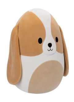 Squishmallows SQUISHMALLOWS - Adela Brown and White Basset Hound  - Image 1