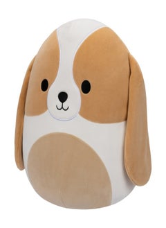 Squishmallows SQUISHMALLOWS - Adela Brown and White Basset Hound  - Image 2