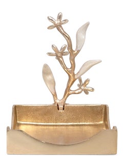 Leaf Enamel Napkin Holder, Gold – 17.5x6 cm - pzsku/ZC4B2DDA343B68B68D07DZ/45/_/1688471307/03dd3e04-aa11-4401-8cb5-c8c9a7d6d260