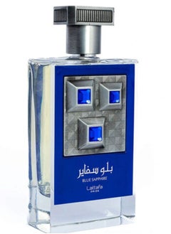 Lattafa Men's Pride Blue Sapphire EDP Spray 3.4 oz 
