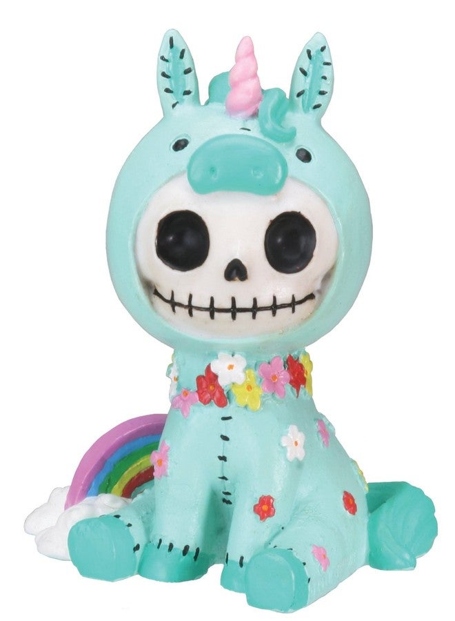 SUMMIT COLLECTION Unie Unicorn Furry Bones Figurine Display - Image 1