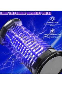 Necomi Mosquito Killer, Waterproof Fly Zapper Bug Zapper, Mosquito Zapper Standing or Hanging Outdoor/Indoor  - Image 4