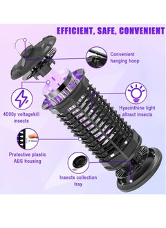 Necomi Mosquito Killer, Waterproof Fly Zapper Bug Zapper, Mosquito Zapper Standing or Hanging Outdoor/Indoor  - Image 5