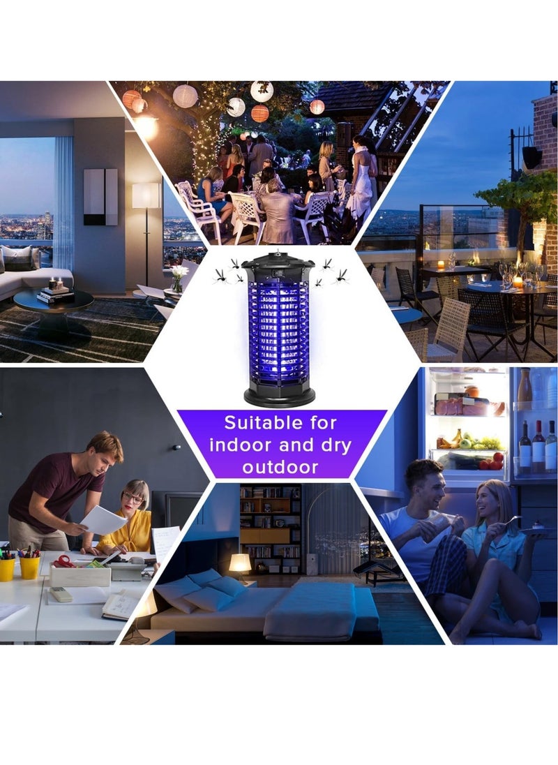 Mosquito Killer, Waterproof Fly Zapper Bug Zapper, Mosquito Zapper Standing or Hanging Outdoor/Indoor