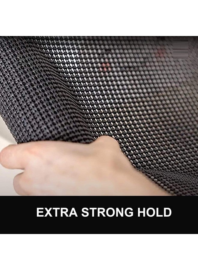 Star Work 30x500 Cms Shelf Liners for Kitchen Shelves | Cabinet Cupboard Sheets | Wardrobe Mat Anti-Skid and Slip Drawer Matting Roll Waterproof Slab Cover with Extra Grip (Chocolate, Washable) - Image 5