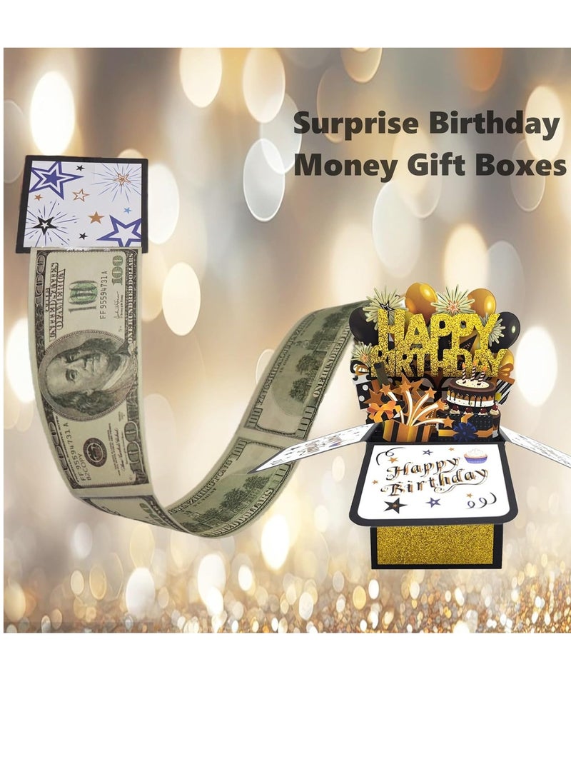 general Happy Birthday Pop Up Card,Funny 3D Happy Birthday Gift Box for Him Her, Exploding Birthday Card box with Envelopes and Message Tag, for Women, Men, Kids birthday gifts - Image 3