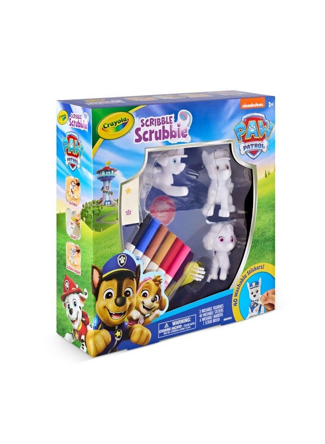 Crayola Scribble Scrubbie Pets PAW Patrol Figurine Playset, Customizable PAW Patrol Toys & Gifts for Kids, Toddler Easter Basket Essentials, Ages 3+ - Image 4