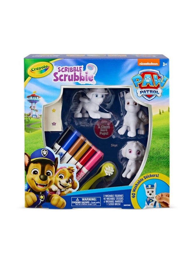 Crayola Scribble Scrubbie Pets PAW Patrol Figurine Playset, Customizable PAW Patrol Toys & Gifts for Kids, Toddler Easter Basket Essentials, Ages 3+ - Image 2
