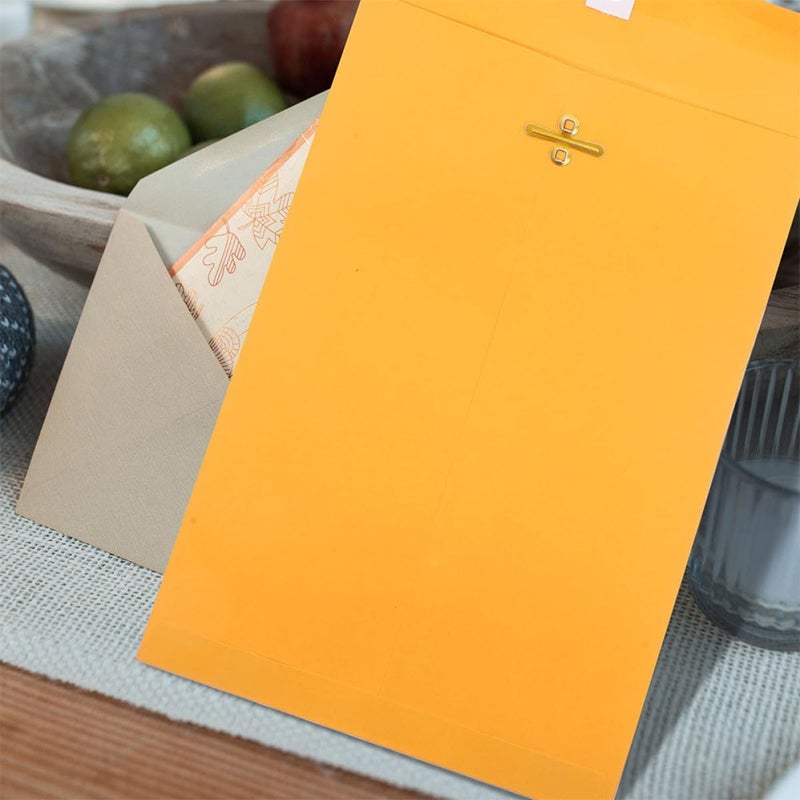 Reliable durability SOLUSTRE 100pcs Kraft Catalog Mailing Envelopes with Clasp Closure 6x9 Inches Heavyweight Paper Envelopes for Document Storage and Office Use Extra part combo compatible Newly stocked local goods Surface safe Odor resistant Fast & slow shipment compatible Anti slip Light & heavy use compatible Room to room portable Trendy natural tone options Precision made All-scene tailored quality Easy assemble alternatives Reliable durability Spec compliant trusted quality Scratch resistant Multi-use detailed build Flexible use switching Modern versatile shape Nationwide delivery Authorized haulage delivery Certified local stock Wide use selected material Storage burden minimized build Bulk order available stock - Image 4