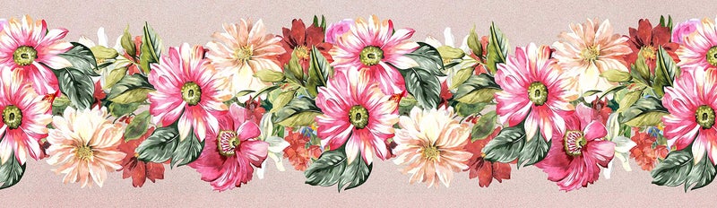 WallDesign Vinyl Pretty Daisies Flowers Decorative Wall Border - 5.25 Inch Width By 5 Ft Length - Image 5