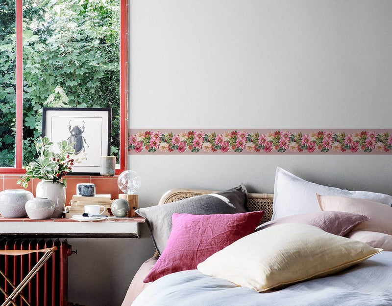 WallDesign Vinyl Pretty Daisies Flowers Decorative Wall Border - 5.25 Inch Width By 5 Ft Length - Image 2