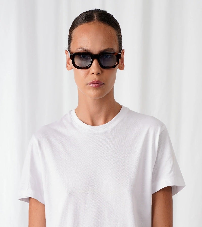  اكسبليست باوتس نظارات شمسية هاربر للجنسين بتصميم سلحفاة أزرق أنيق - Image 4