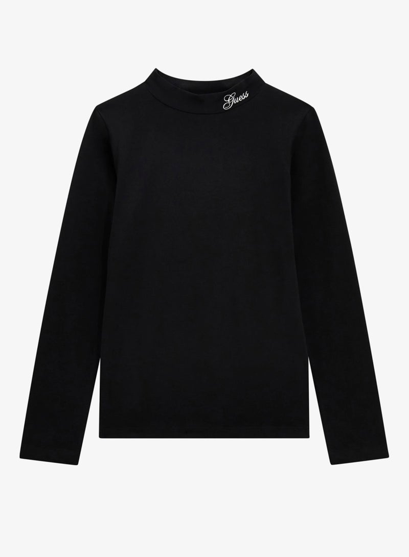 GUESS Kids Slogan Crew neck T-Shirt - Image 1