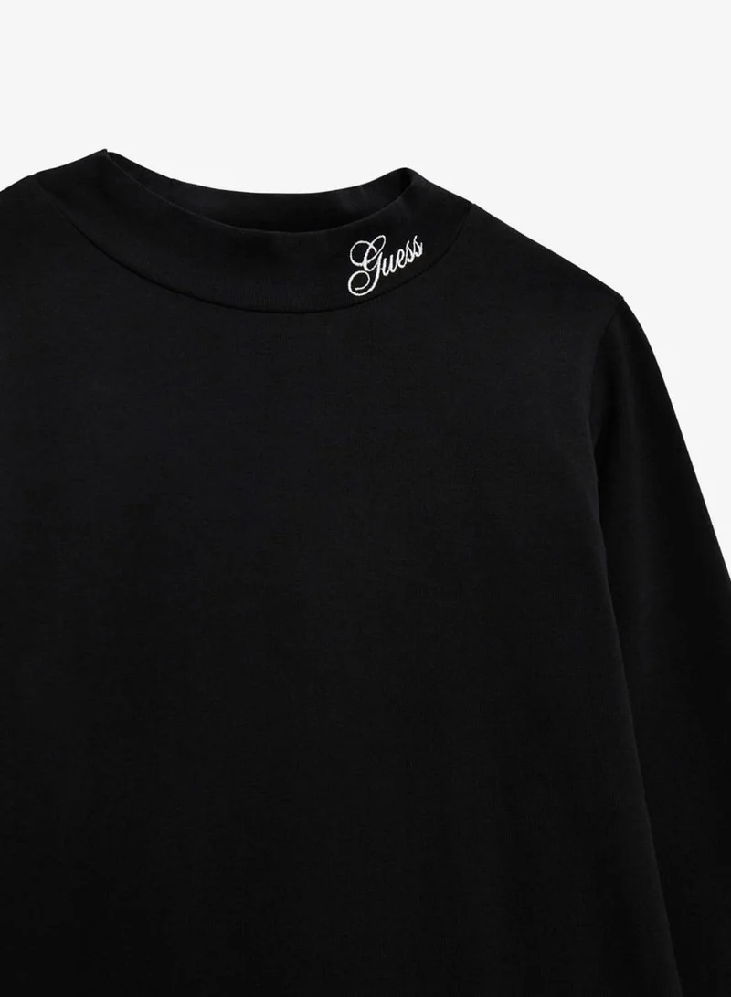 GUESS Kids Slogan Crew neck T-Shirt