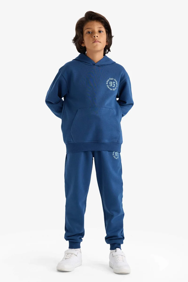 ديفاكتو Boy Elastic Waist Printed Sweatpants