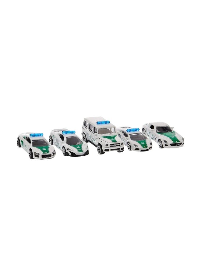 Majorette Majorette 2023 V2 Dubai Police Vehicle Giftpack (1:64, 5 Pieces)  - Image 2