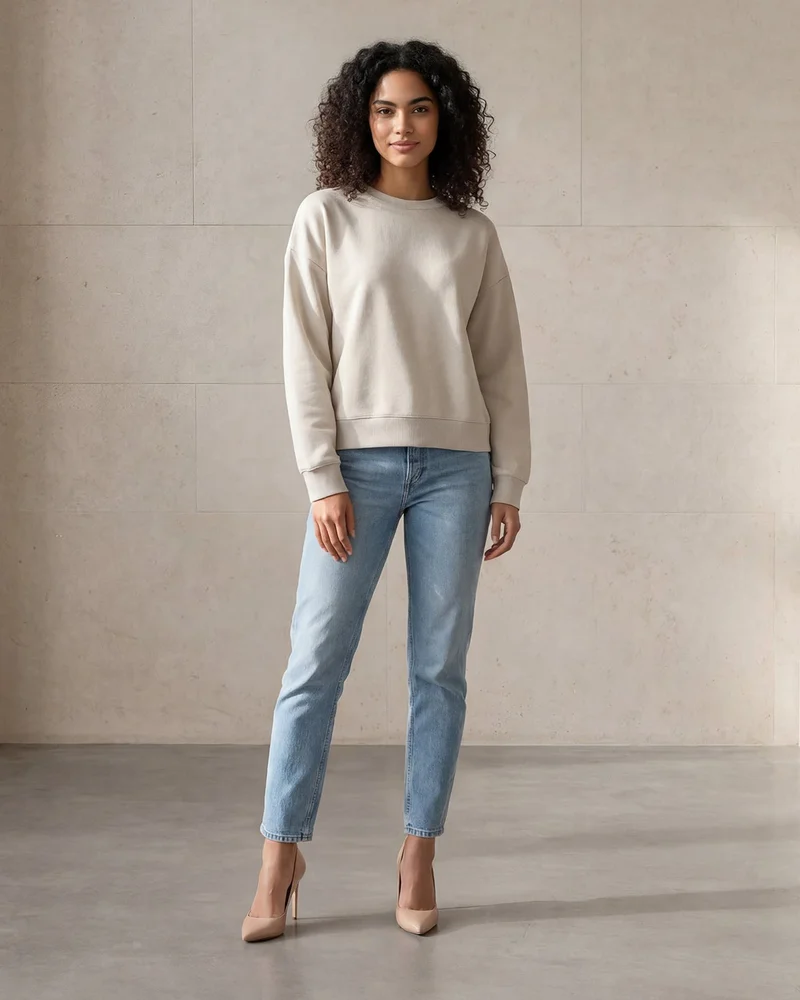 Redtag Women Grey Basic Active Sweatshirt
