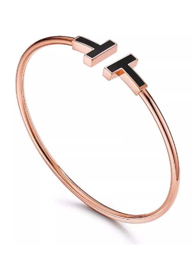 Tiffany's Tiffany T Collection Black Onyx Coil Bracelet - Image 4