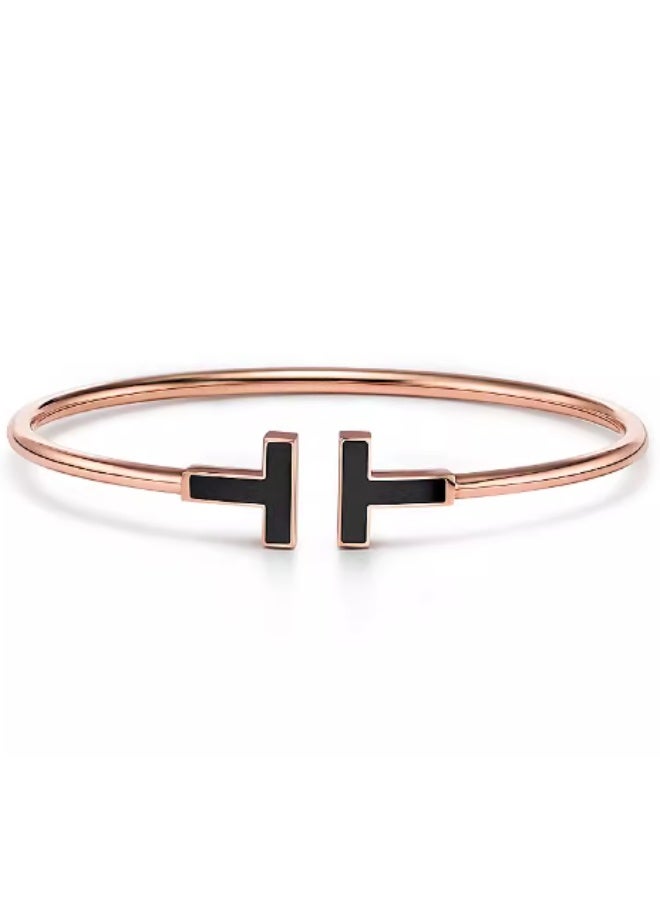 Tiffany's Tiffany T Collection Black Onyx Coil Bracelet - Image 3