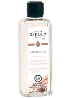 Maison Berger MAISON BERGER Oriental Comfort - Lampe Fragrance Refill for Home Fragrance Oil Diffuser - 16.9 Fluid Ounces - 500 milliliters  - Image 1