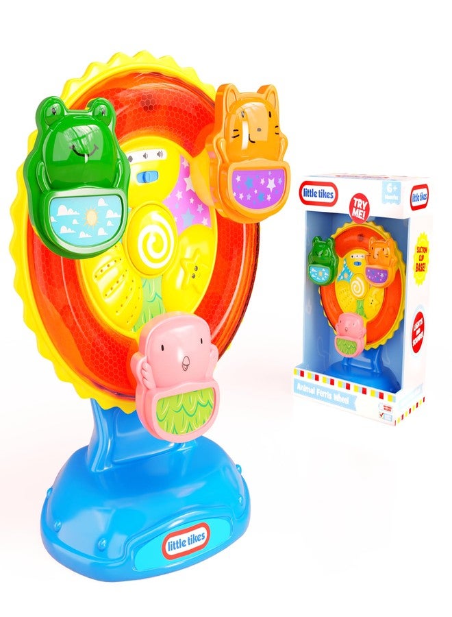 Lollipop Little Tikes Lights and Sounds Ferris Wheel Toy - Suction Cup Spinning Toy for Babies and Toddlers, High Chair Fun Time for Toddlers - Image 1