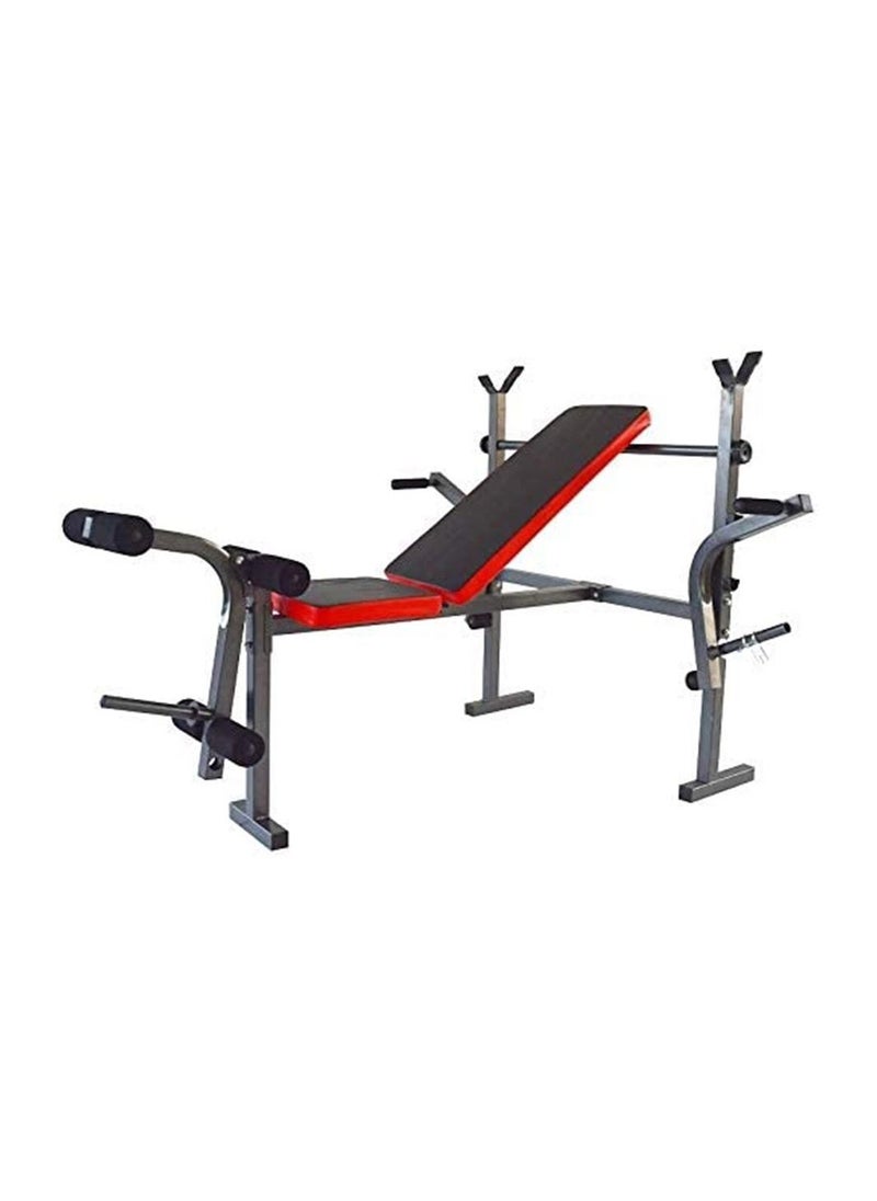 KUYING KUYING Home Gym Multi-Position Weight Bench Press with Leg Developer，Folding Standard Weight Bench Press Set for Workout  - Image 4