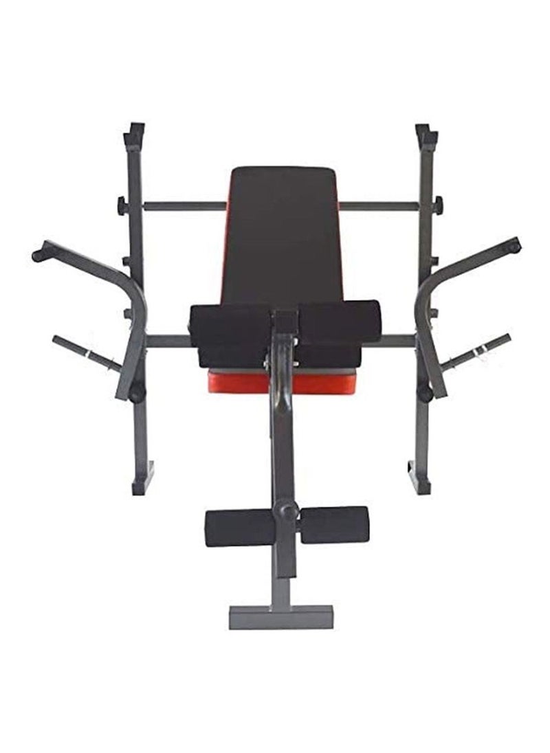 KUYING KUYING Home Gym Multi-Position Weight Bench Press with Leg Developer，Folding Standard Weight Bench Press Set for Workout  - Image 3