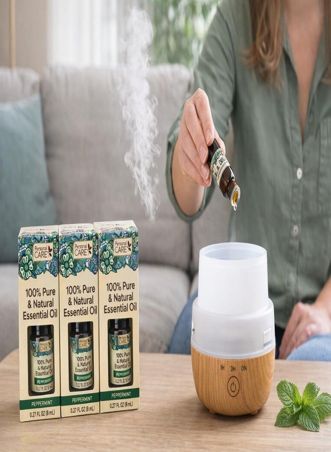 Personal Care Pure & Natural Essential Oil, Peppermint - 0.27 fl oz Pack of 3 - Image 3