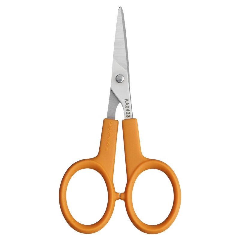 Fiskars 98087097J Curved Craft Scissors 4 Inch steel and orange - Image 3
