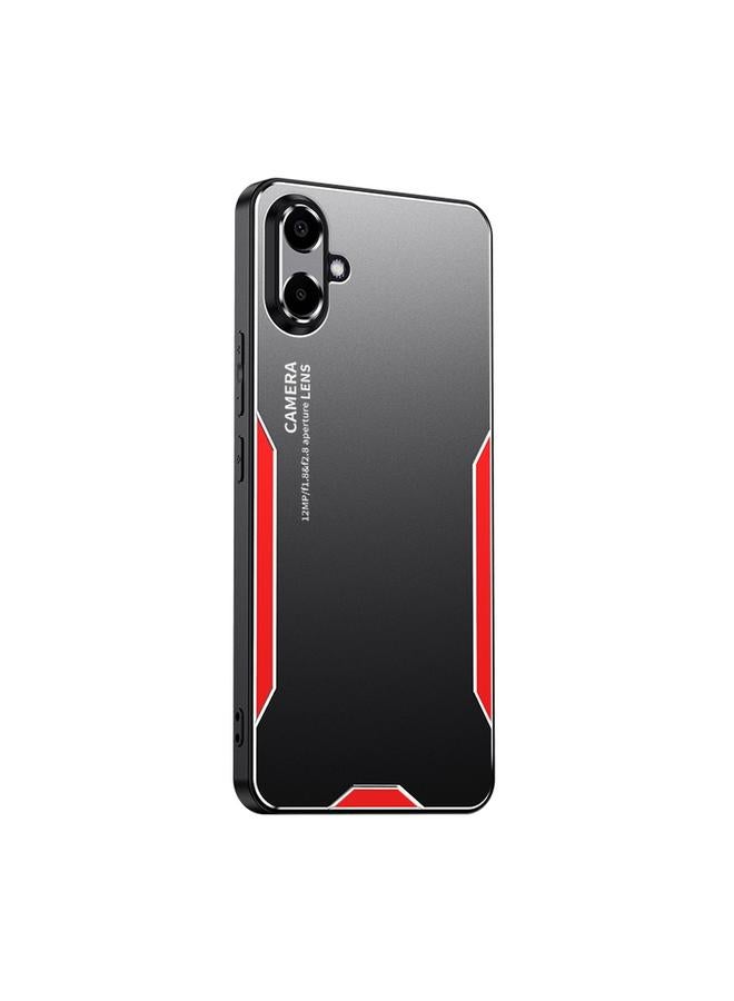 اس-توب جراب لهاتف Samsung Galaxy A06 4G Blade Series TPU هجين معدني - Image 1