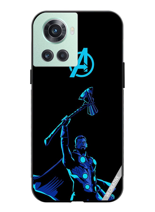 VR CREATIVE Protective Case Cover For OnePlus 10R Avengers Thor Design Multicolour - Image 1