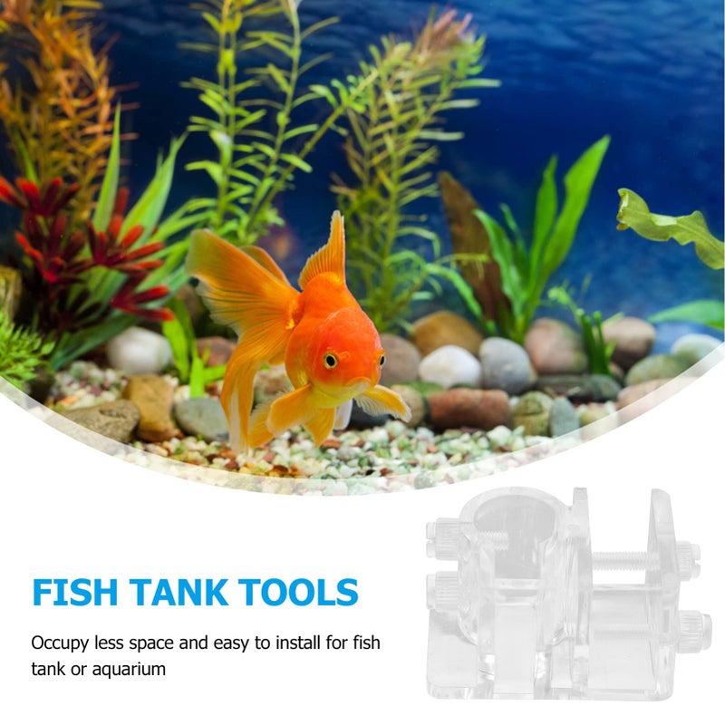 Acrylic Fish Tank Feeding Clamp Easy Install Food Holder for Aquarium - Image 4