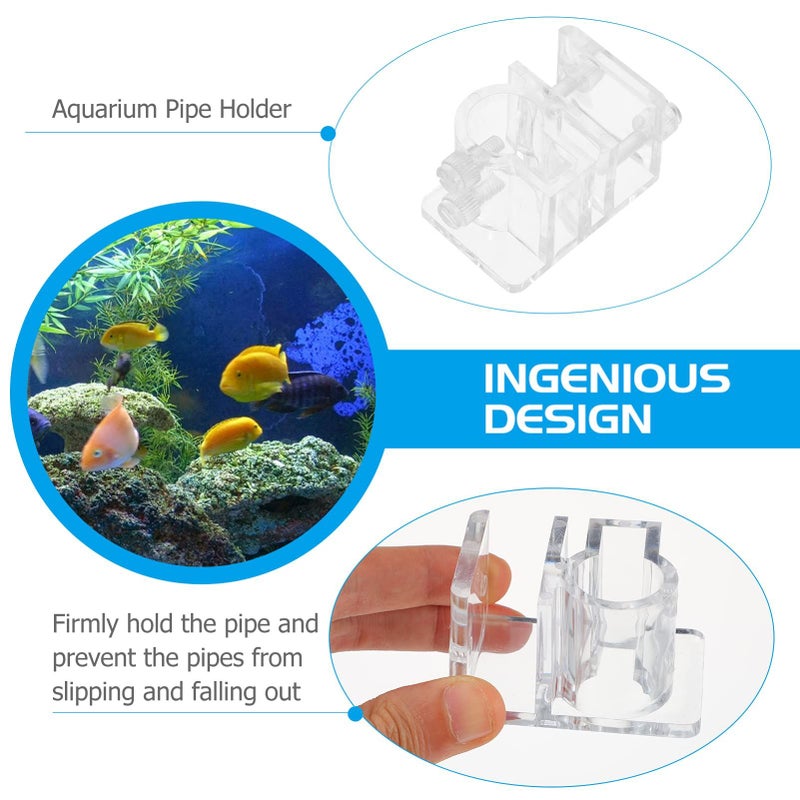 Acrylic Fish Tank Feeding Clamp Easy Install Food Holder for Aquarium - Image 3