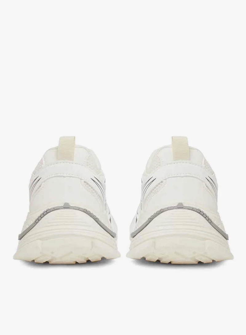 Styli  Beige Logo Detail Athletic Sneakers for Women | Best Price UAE