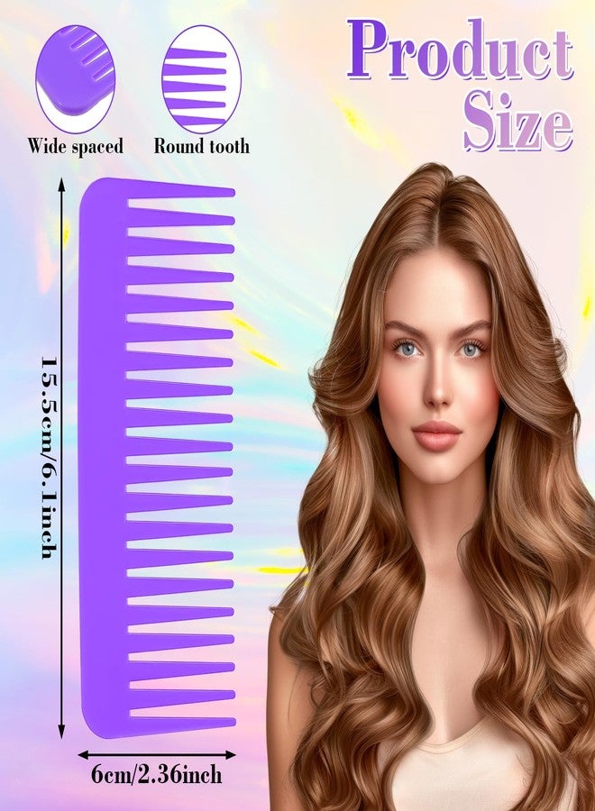 JOUTYFOR 70 Pcs Wide Tooth Detangling Comb for Curly and Long Hair - Styling Shampoo Tool for Dry/Wet Hair, No Handle, for Women, Men, and Kids - Image 2