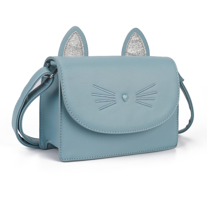 AFKOMST Cute Purses for Teen Girls Small Crossbody Purse and Handbags Cat Gifts for Kids  - Image 1