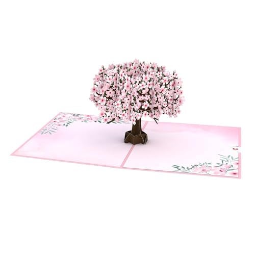 Lovepop Happy Mother's Day Cherry Blossom Pop-Up Card, 5 x 7”, Gift for Mom, 3D Flower Card for Mom or Daughter, Unique Greeting Card for Mom - Image 4