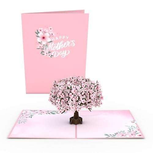 Lovepop Happy Mother's Day Cherry Blossom Pop-Up Card, 5 x 7”, Gift for Mom, 3D Flower Card for Mom or Daughter, Unique Greeting Card for Mom - Image 2
