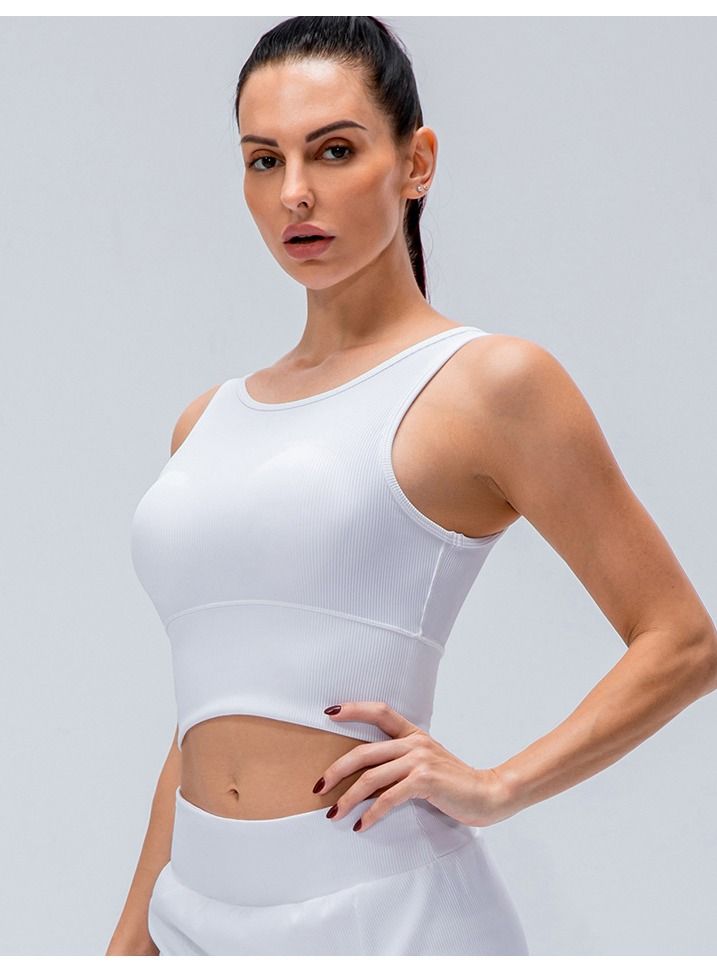 Loquat High resilient speed to dry yoga sports tank top tennis skirt suits  - Image 3