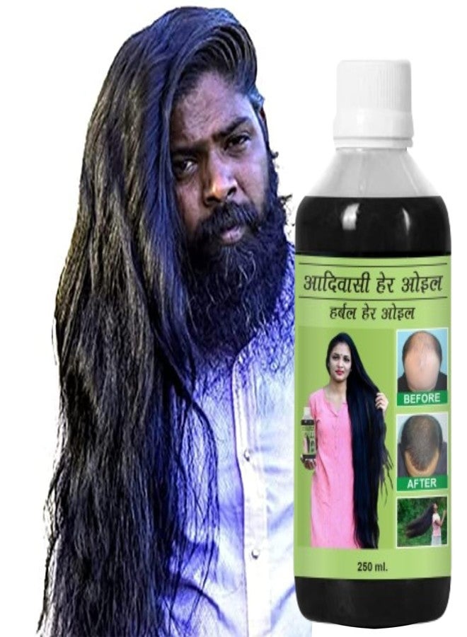 CRULLA Adivasi hair oil original 500 ml, Original Aadivashi Hair Growth Oil 250 ML Ayurvedic Adiwasi Herbal Kesh tel with Natural Rosemary essential & Biotin for Control Hairfall anti-dandruff Adiwasi Hair Oil Original Pack of 2 - Image 3
