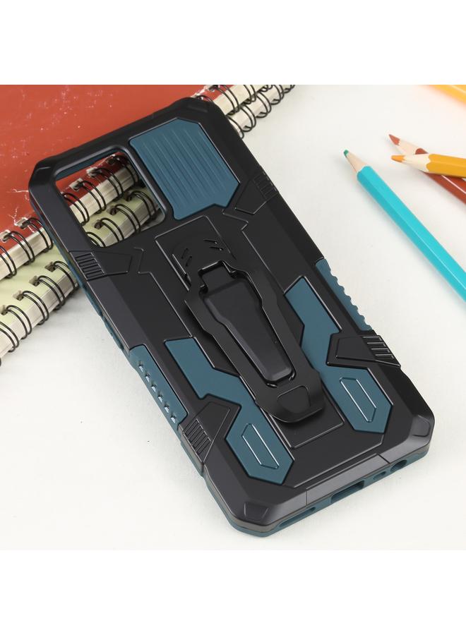 اس-توب جراب هاتف Realme 8 Pro Armor Warrior المقاوم للصدمات من البولي كربونات + TPU - Image 2