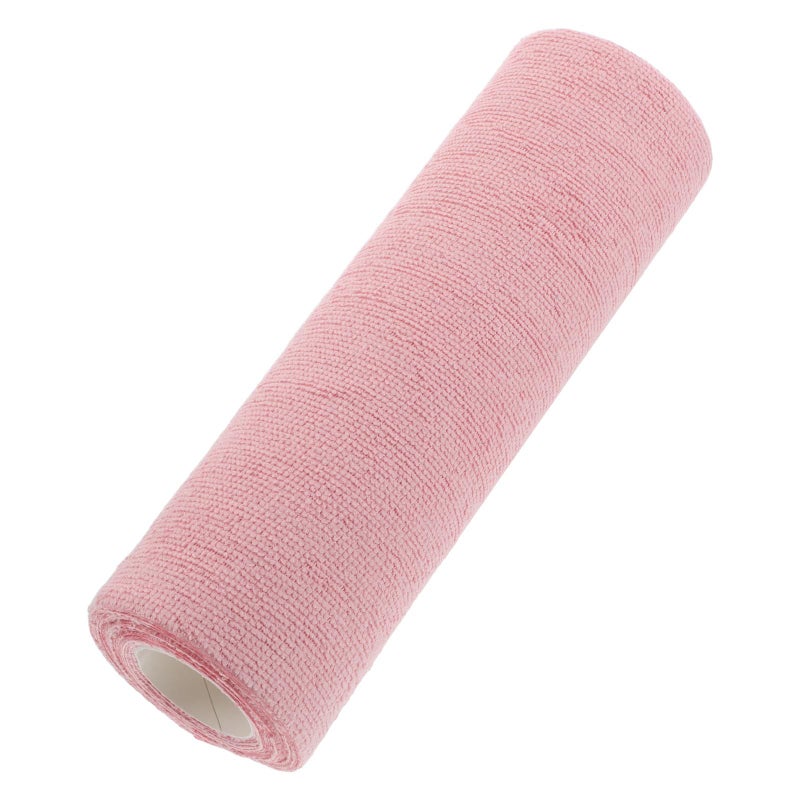 Hemobllo Microfiber Car Drying Towel Tear Away Reusable Soft Cleaning Cloth For Automotive Detailing And Sensitive Surfaces Washable Lint Free Car Wash Accessory Light Red - Image 2