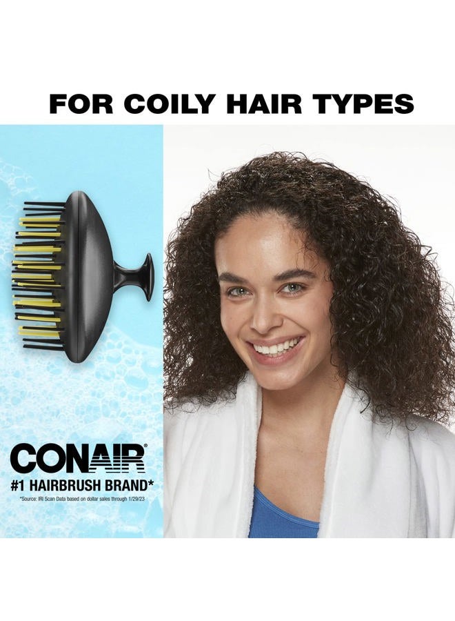 CONAIR فرشاة فروة الرأس للشعر المجعد من ذا كيرل كولكتيف من كونير - Image 4